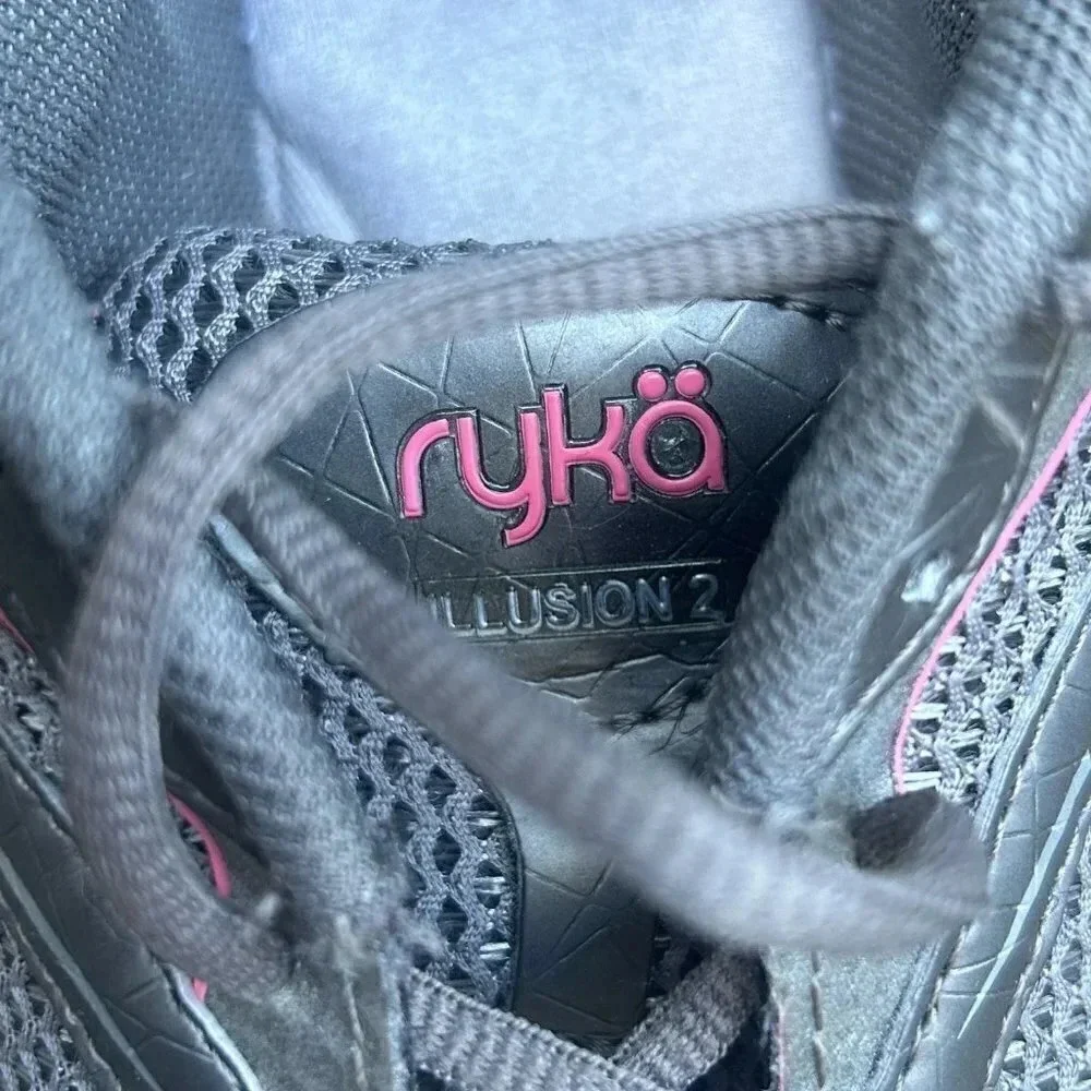 Ryka Women's Gray Illusion 2 Running Shoes Size 9.5 - Picture 3 of 7
